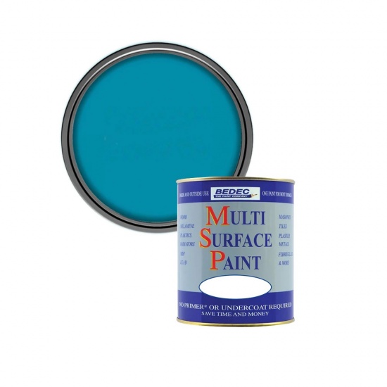 Bedec Multi Surface Paint Soft Satin 750ml - Jade Silk